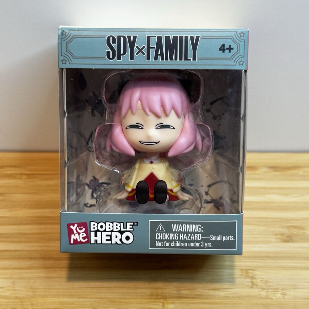 Spy x Family #5 Anya Forger YuMe Bobble Hero 2.5" Figure Collectible New in Box